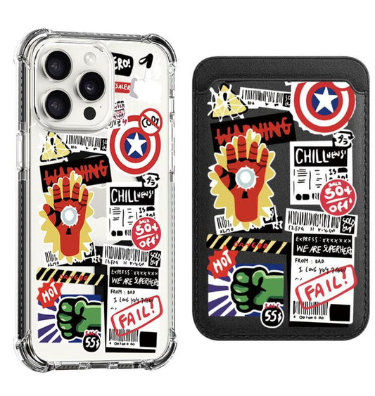 The Avengers Design shockproof Magsafe Case