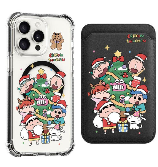 Crayon Shin-chan Christmas Design shockproof Magsafe Case