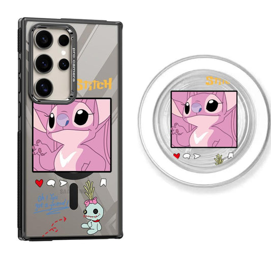 Indicidual Angel Design Magnetic Samsung Galaxy Phone Case