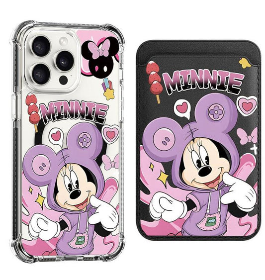 Pinky Minnie Mouse  Design shockproof Magsafe Case