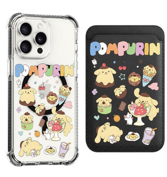 Pom Pom Purin Design shockproof Magsafe Case