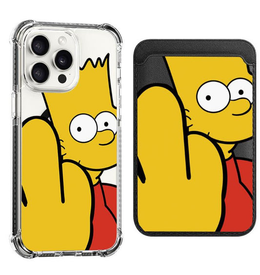 The Simpsons Bart Design shockproof Magsafe Case