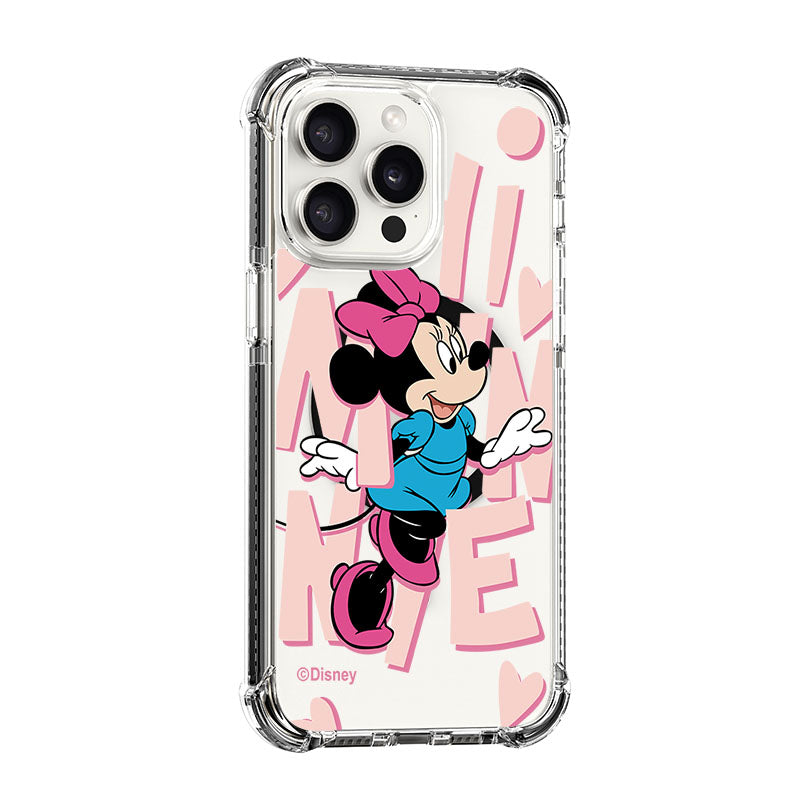 Minnie Mouse Letters wrapping around the body Design shockproof Magsafe Case