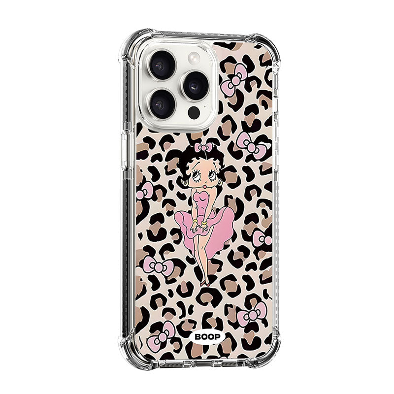 Betty Boop Leopard print Design shockproof Magsafe Case
